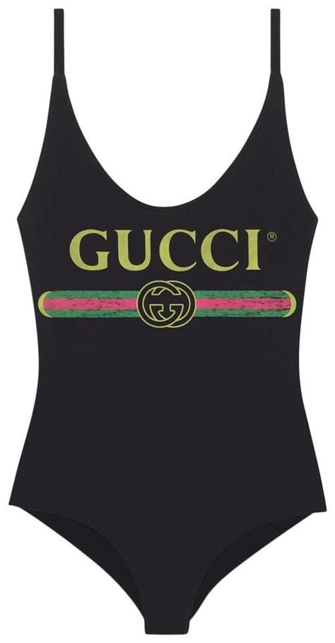 black white gucci bathing suit|Gucci bathing suits women.